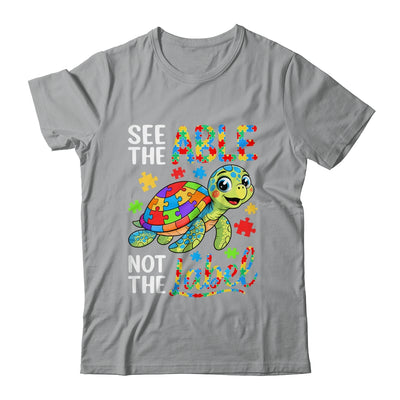 See The Able Not The Label Sea Turtle Autism Awareness Shirt & Hoodie | teecentury