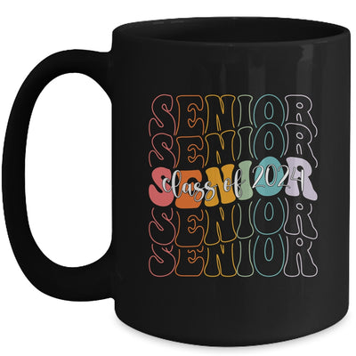 Senior 2024 Class Of 2024 Back To School 2024 Groovy Mug | teecentury