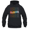 Senior 2024 Class Of 2024 Back To School 2024 Groovy Shirt & Hoodie | teecentury