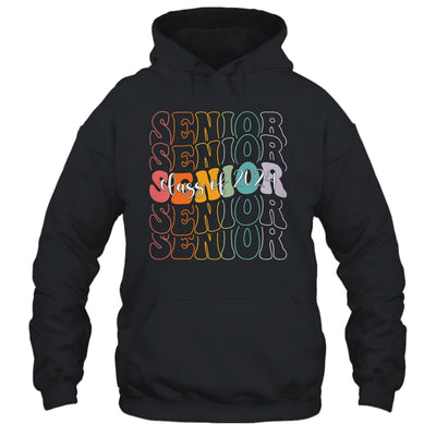 Senior 2024 Class Of 2024 Back To School 2024 Groovy Shirt & Hoodie | teecentury