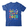 Senior 2025 Class Of 2025 Seniors Graduation Retro Groovy Shirt & Hoodie | teecentury