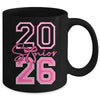 Senior 2026 Class Of 2026 Coquette Pink Bow Graduation Girl Mug | teecentury