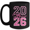 Senior 2026 Class Of 2026 Coquette Pink Bow Graduation Girl Mug | teecentury