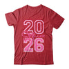 Senior 2026 Class Of 2026 Coquette Pink Bow Graduation Girl Shirt & Hoodie | teecentury