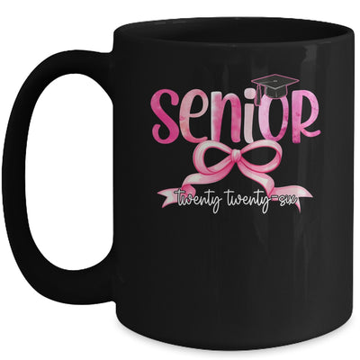Senior 2026 Class Of 2026 Girls Coquette Bow Teacher Student Mug | teecentury