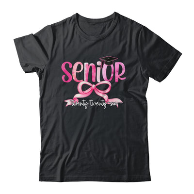 Senior 2026 Class Of 2026 Girls Coquette Bow Teacher Student Shirt & Hoodie | teecentury