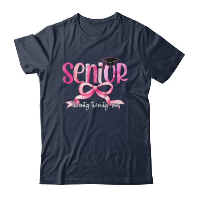 Senior 2026 Class Of 2026 Girls Coquette Bow Teacher Student Shirt & Hoodie | teecentury