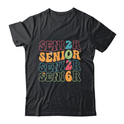 Senior 2026 Class Of 2026 Seniors Graduation Retro Groovy Shirt & Hoodie | teecentury
