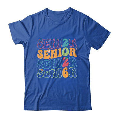 Senior 2026 Class Of 2026 Seniors Graduation Retro Groovy Shirt & Hoodie | teecentury