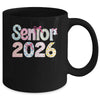 Senior 2026 Pastel Floral Class Of 2026 Girls Coquette Bow Mug | teecentury