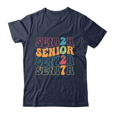 Senior 2027 Class Of 2027 Seniors Graduation Retro Groovy Shirt & Hoodie | teecentury