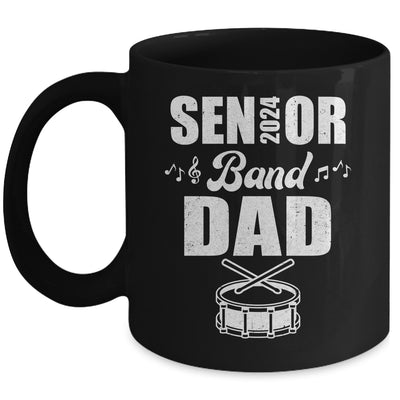 Senior Band Dad 2024 Marching Band Class Of 2024 Drum Mug | teecentury