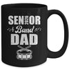 Senior Band Dad 2026 Marching Band Class Of 2026 Drum Mug | teecentury