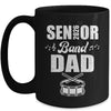 Senior Band Dad 2026 Marching Band Class Of 2026 Drum Mug | teecentury