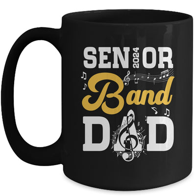 Senior Band Dad Class Of 2024 Marching Band Parent Mug | teecentury
