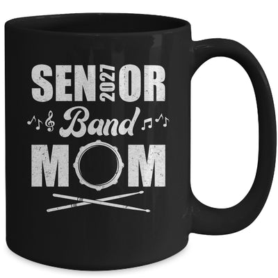Senior Band Mom 2027 Marching Band Class Of 2027 Drum Mug | teecentury