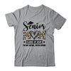 Senior Mom 2025 Class Of 2025 I'm Not Crying Leopard Heart Shirt & Hoodie | teecentury