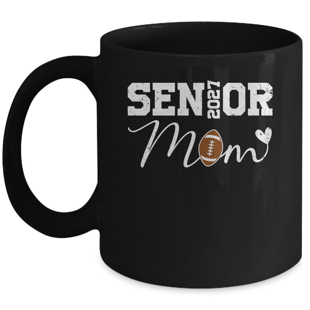 Senior Mom 2027 Football Mommy Class Of 2027 Graduation Mug | teecentury