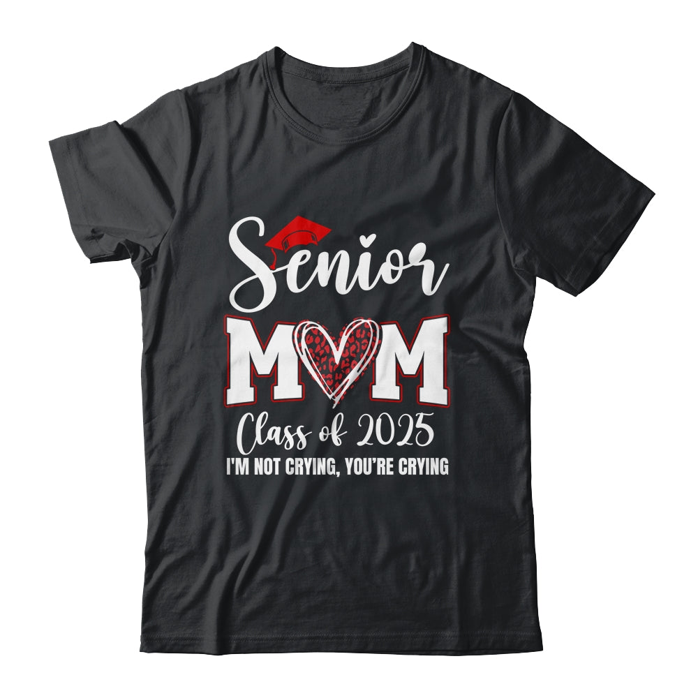 Senior Mom Class Of 2025 Senior Mama 2025 Graduation Leopard Shirt & Hoodie | teecentury