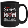 Senior Mom Class Of 2025 Senior Mama 2025 Graduation Leopard Mug | teecentury
