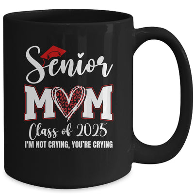Senior Mom Class Of 2025 Senior Mama 2025 Graduation Leopard Mug | teecentury