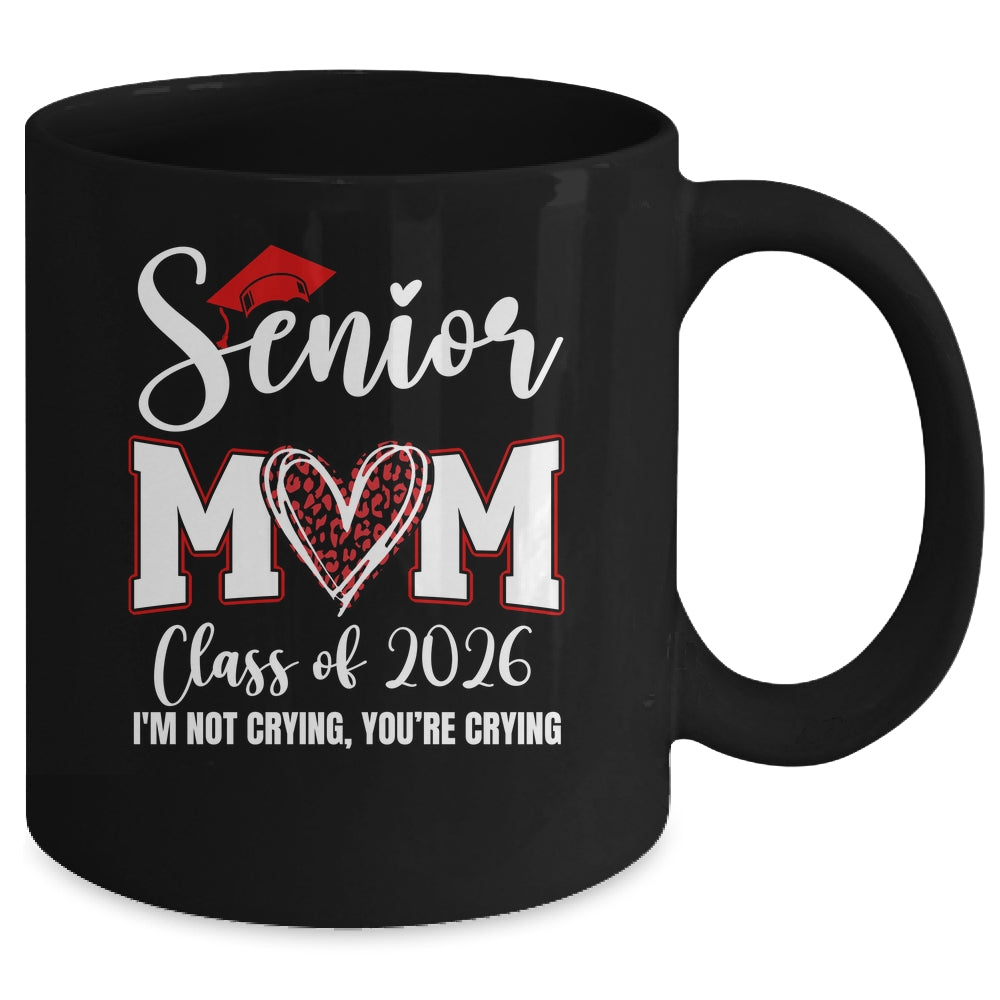 Senior Mom Class Of 2026 Senior Mama 2026 Graduation Leopard Mug | teecentury