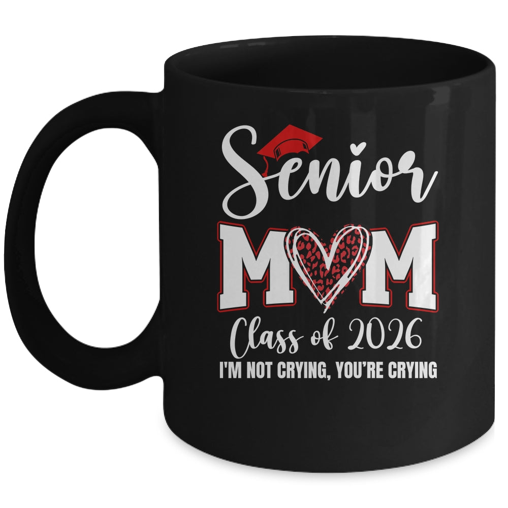 Senior Mom Class Of 2026 Senior Mama 2026 Graduation Leopard Mug | teecentury
