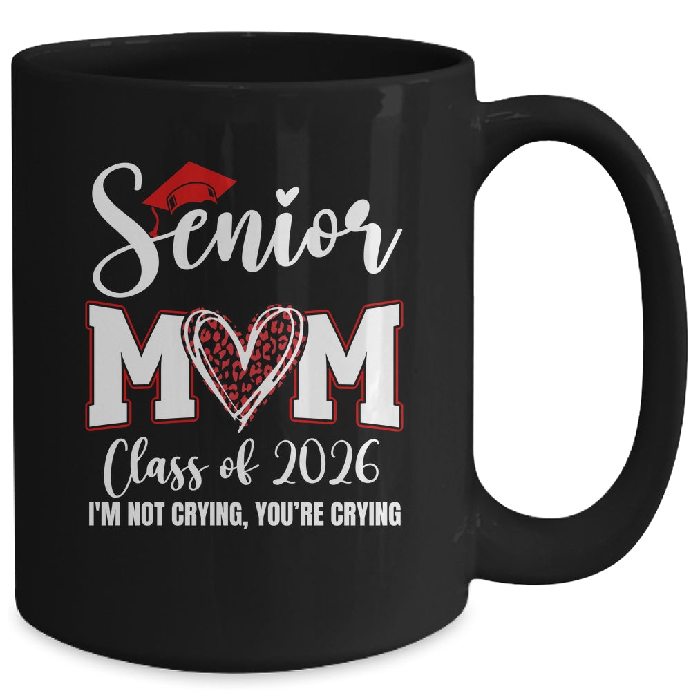 Senior Mom Class Of 2026 Senior Mama 2026 Graduation Leopard Mug | teecentury