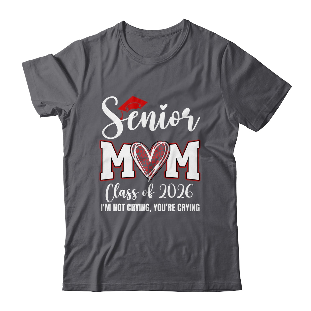 Senior Mom Class Of 2026 Senior Mama 2026 Graduation Leopard Shirt & Hoodie | teecentury