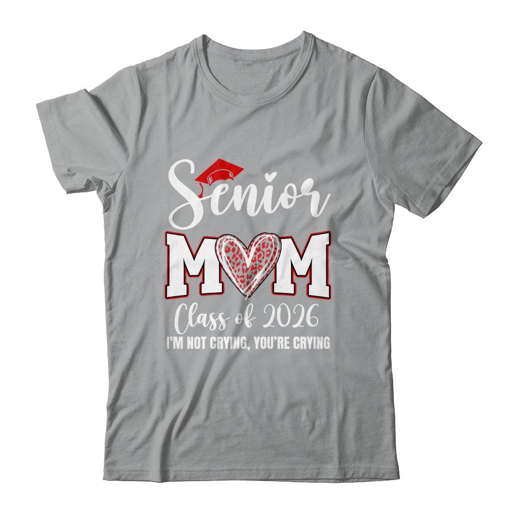 Senior Mom Class Of 2026 Senior Mama 2026 Graduation Leopard Shirt & Hoodie | teecentury