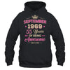 September 1969 55 Years Of Being Awesome Retro 55th Birthday Shirt & Tank Top | teecentury
