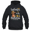 September Is My Birthday African American Woman Birthday Queen Shirt & Tank Top | teecentury
