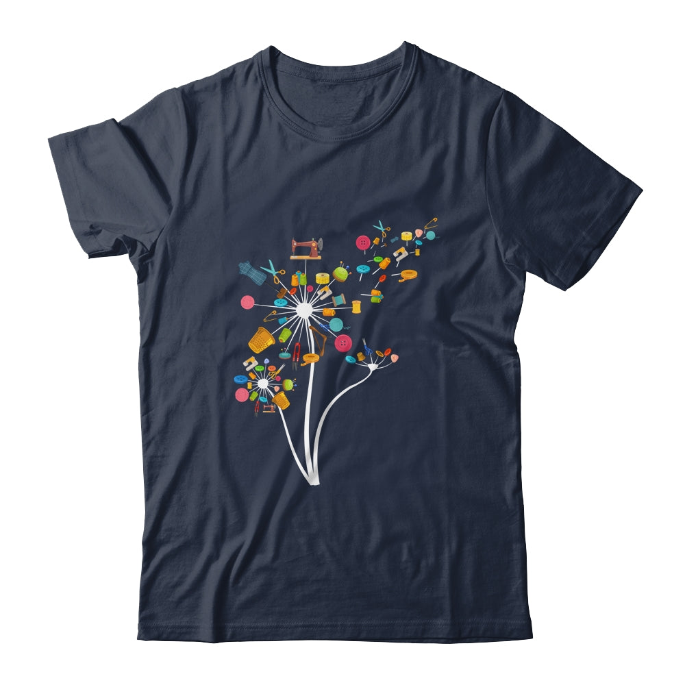 Sewing Quilting Design For Women Mom Dandelion Flowers Shirt & Tank Top | teecentury