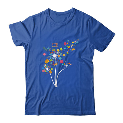 Sewing Quilting Design For Women Mom Dandelion Flowers Shirt & Tank Top | teecentury