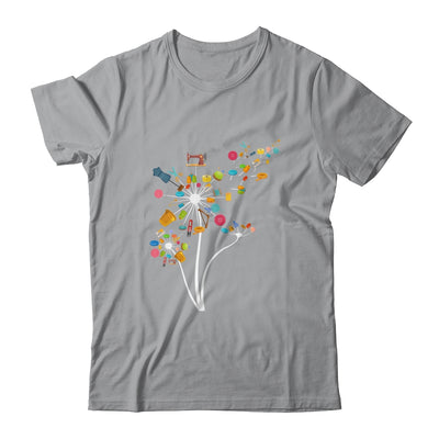 Sewing Quilting Design For Women Mom Dandelion Flowers Shirt & Tank Top | teecentury