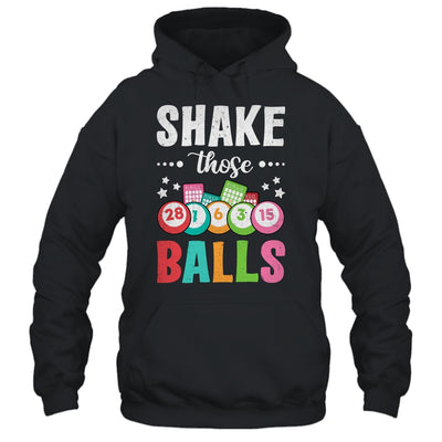 Shake Those Balls Bingo Designs Men Women Gambling Bingo Shirt & Tank Top | teecentury