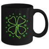 Shamrock Stethoscope Scrub Nurse St Patricks Day RN Women Mug | teecentury