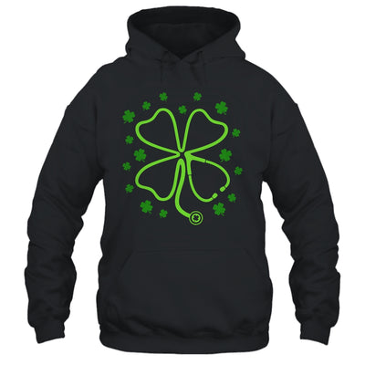 Shamrock Stethoscope Scrub Nurse St Patricks Day RN Women Shirt & Tank Top | teecentury