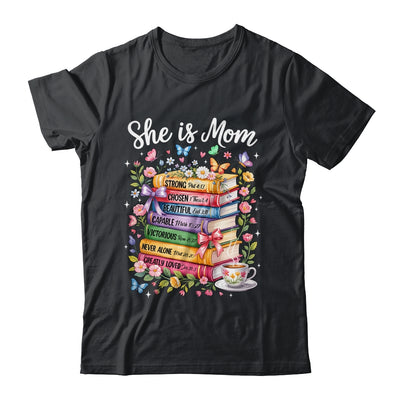 She Is Mom Christian Mama Bible Verse Mother's Day Women Shirt & Hoodie | teecentury