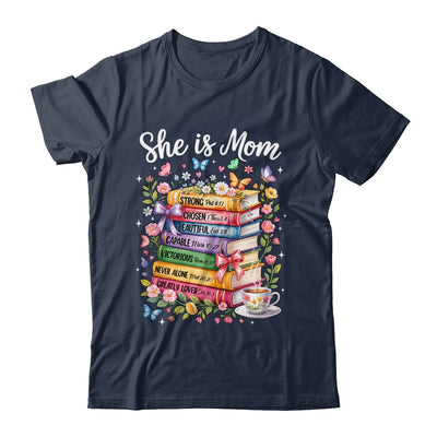 She Is Mom Christian Mama Bible Verse Mother's Day Women Shirt & Hoodie | teecentury