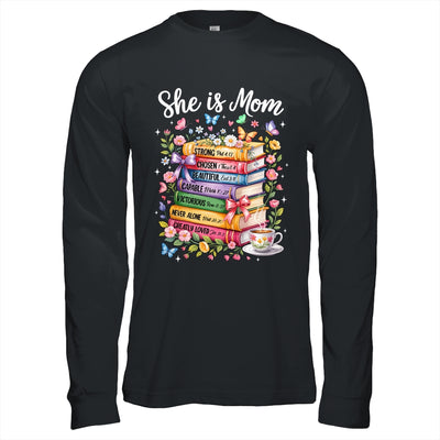 She Is Mom Christian Mama Bible Verse Mother's Day Women Shirt & Hoodie | teecentury
