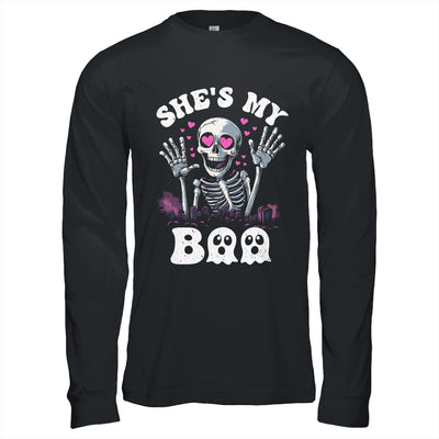 She's My Boo Matching Halloween Costume Couples He's My Boo Shirt & Hoodie | teecentury