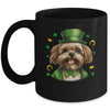 Shih Tzu St Patricks Day Leprechaun Shamrock Irish Mug | teecentury