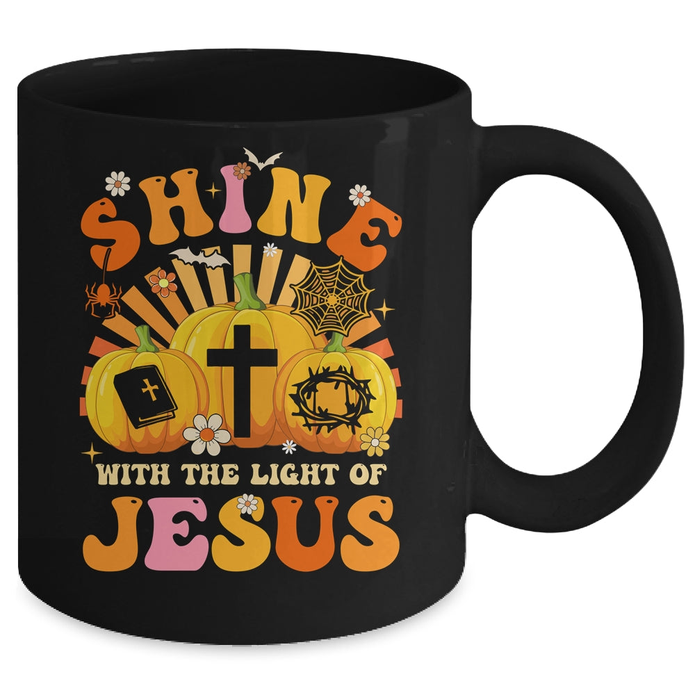 Shine With The Light Of Jesus Christian Halloween Women Mug | teecentury