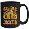 Shine With The Light Of Jesus Christian Halloween Women Mug | teecentury