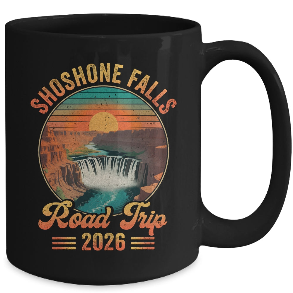 Shoshone Falls Road Trip 2026 Summer Vacation Family Matching Mug | teecentury