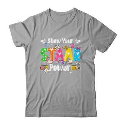 Show Your Staar Power Testing Exam Test Day Teacher Girls Shirt & Hoodie | teecentury
