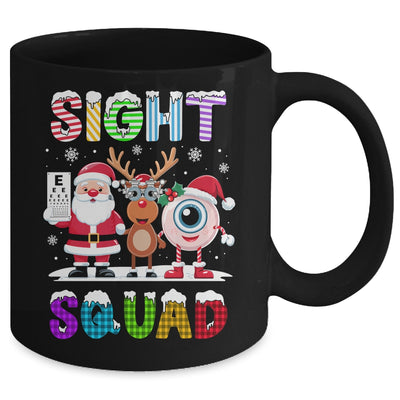 Sight Squad Christmas Optometrist Eye Doctor Xmas Funny Mug | teecentury