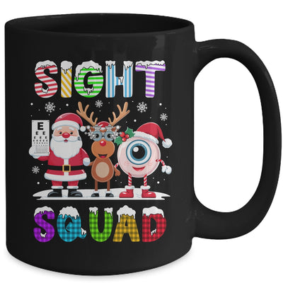 Sight Squad Christmas Optometrist Eye Doctor Xmas Funny Mug | teecentury
