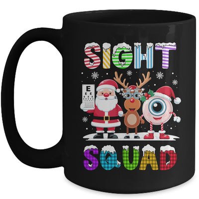 Sight Squad Christmas Optometrist Eye Doctor Xmas Funny Mug | teecentury